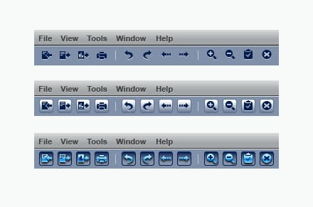 icons small toolbar