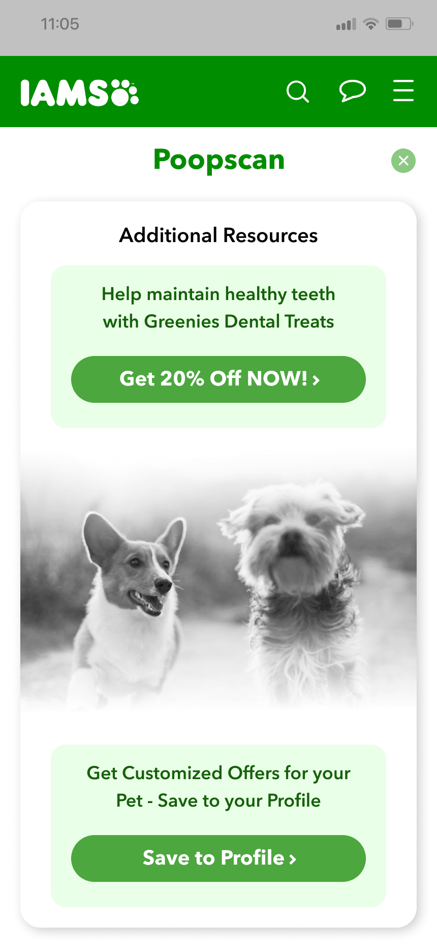 mars work/poopscan/iams 6